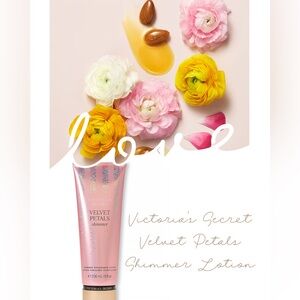 Victoria's Secret Velvet Petals Shimmer Fragrance Lotion NEW